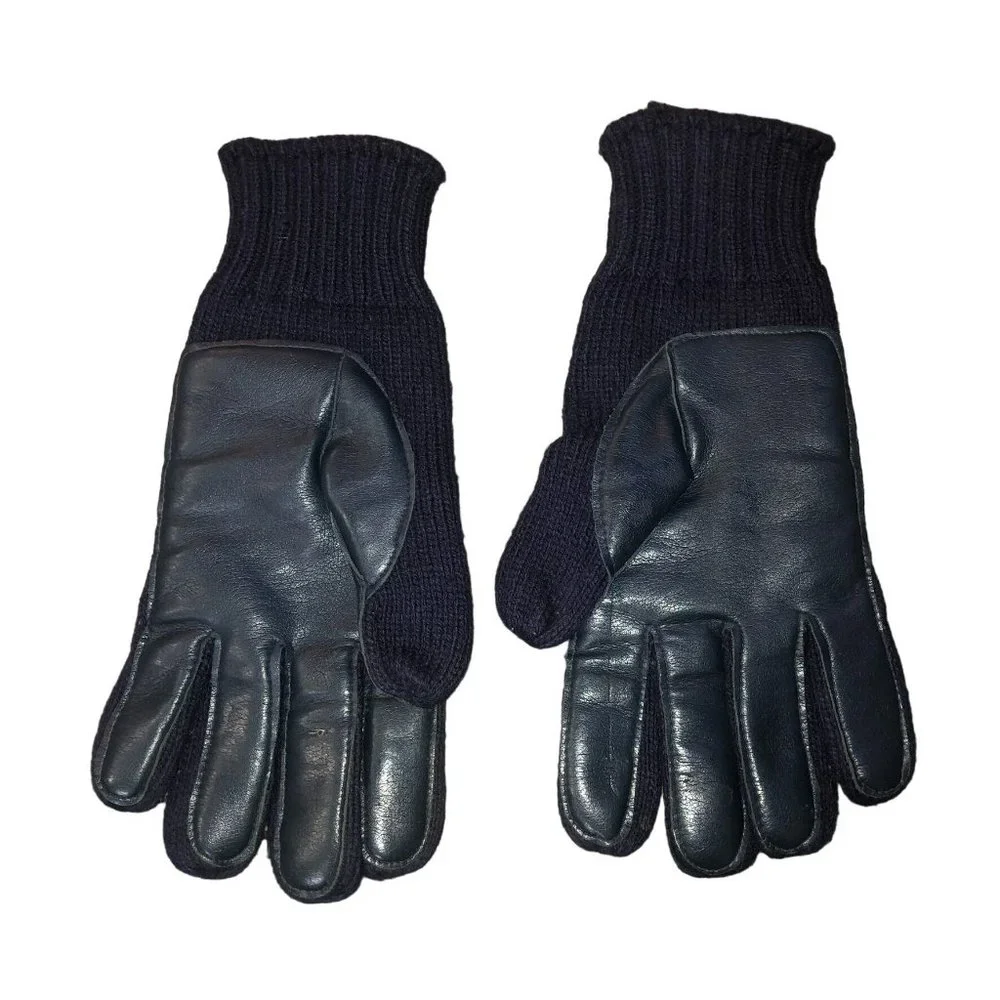 Vintage Gloves Womens One Size Used Blue